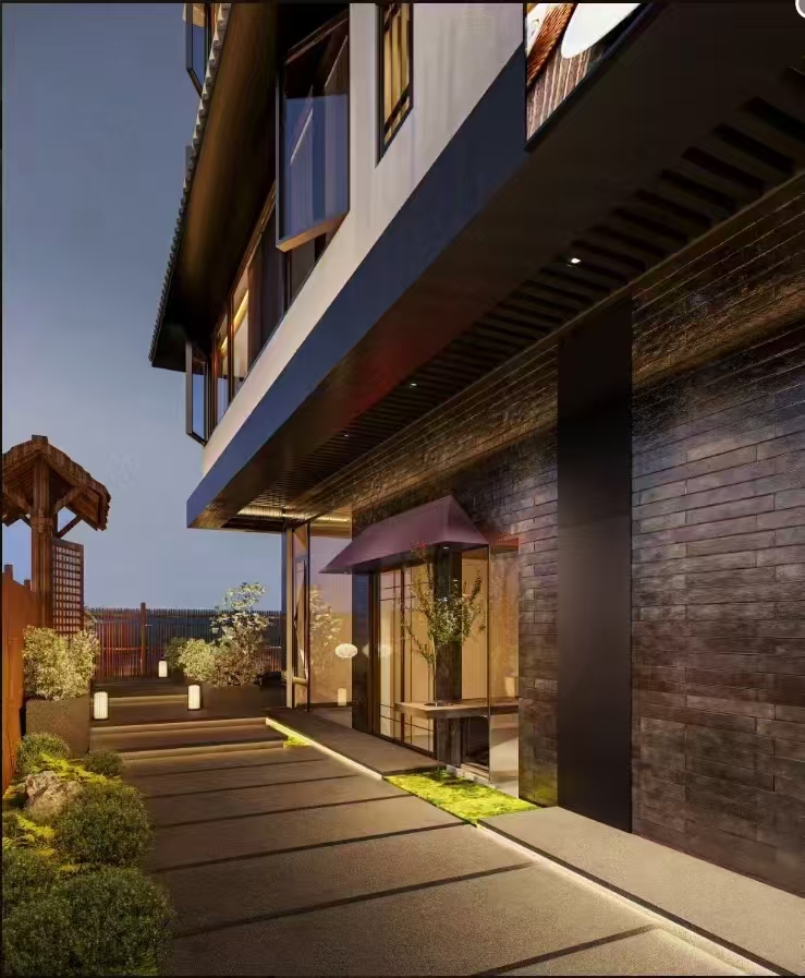 室外-私房菜建筑设计