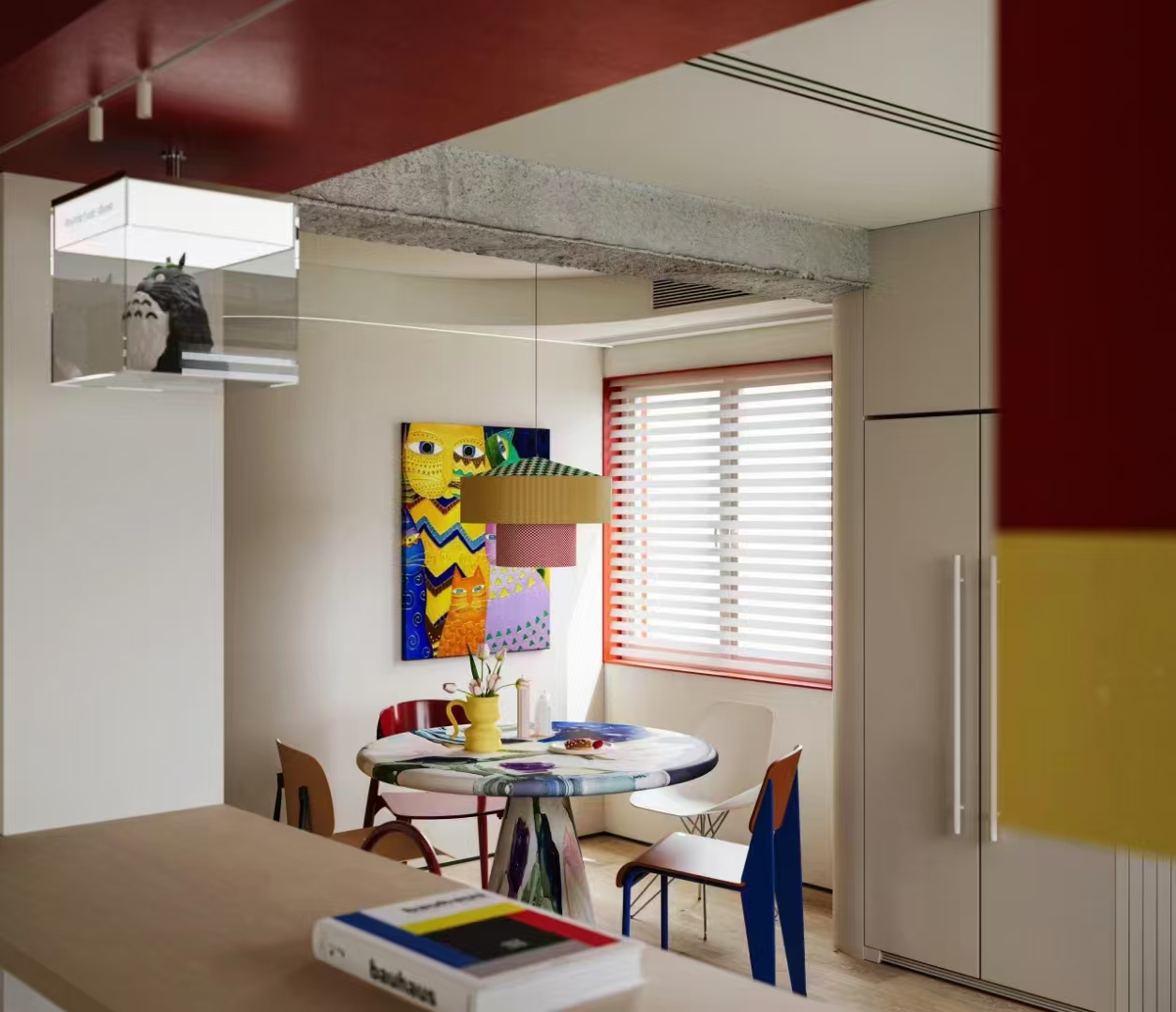 北京密云民宿设计--蒙德里安--多巴胺