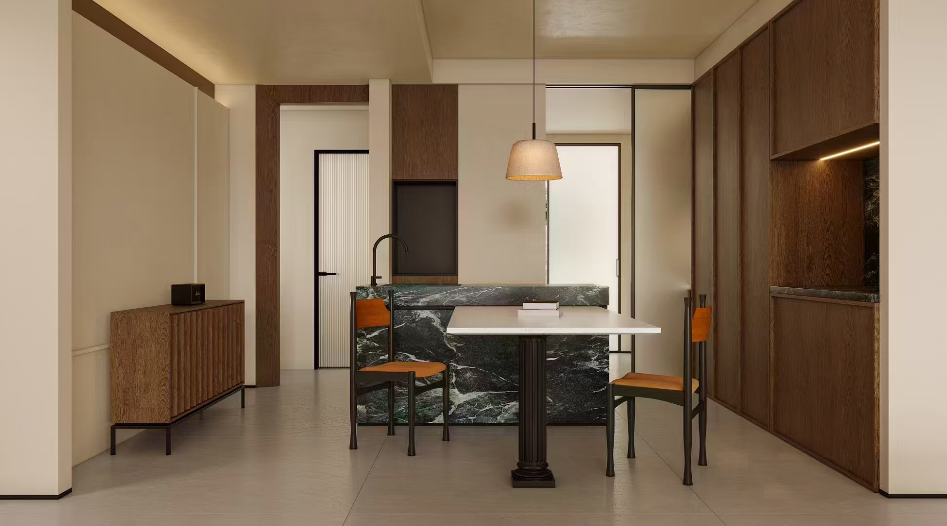 北京丰台民宿设计--极简中古风